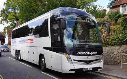 Oxford Bus Co Volvo B11RT Caetano 60 National Express